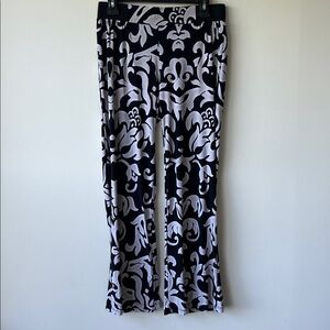 Black and White Patterned Pants by INC